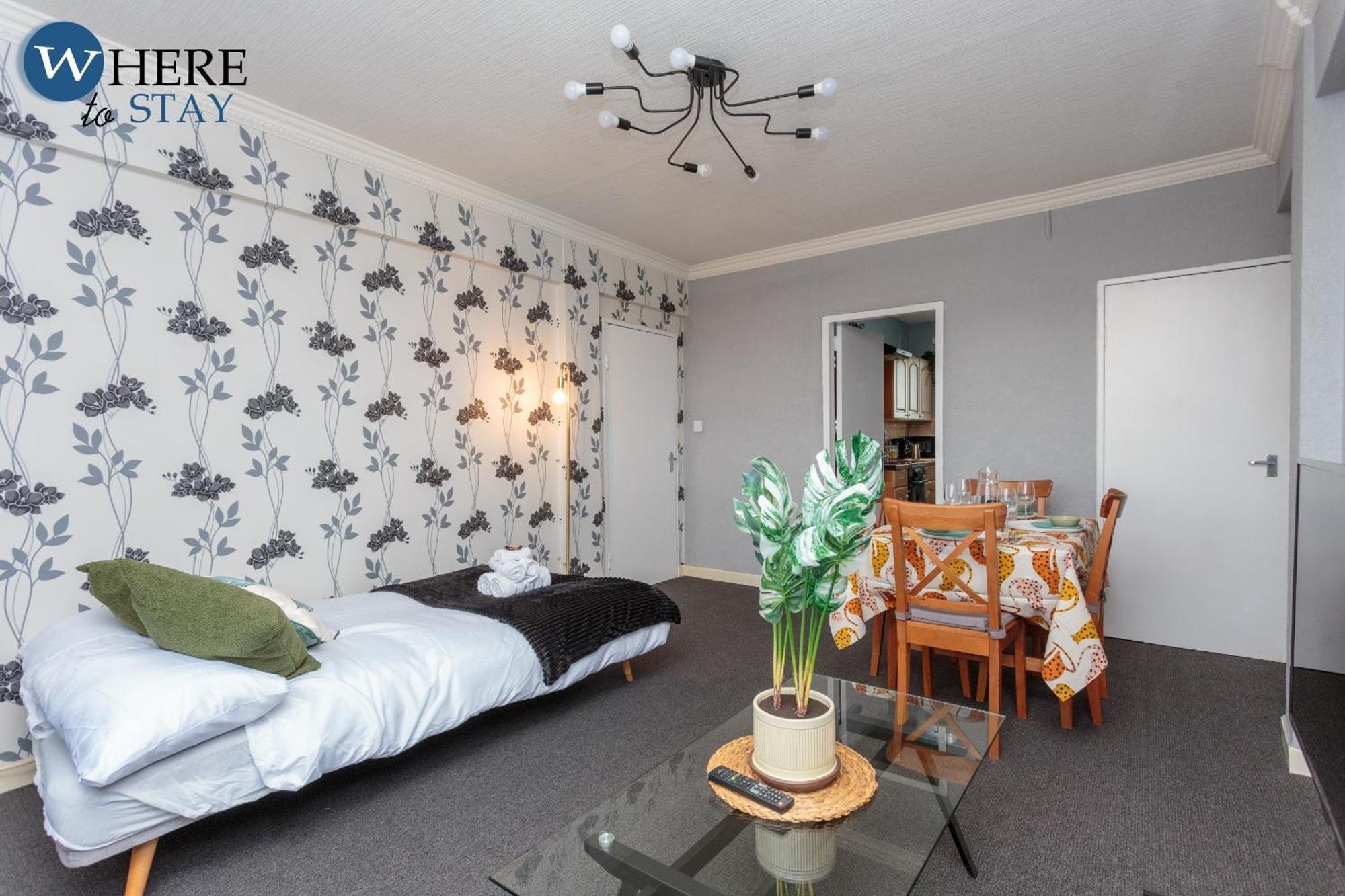 Stunning 3 Bedroom Apartment EDI Eksteriør billede